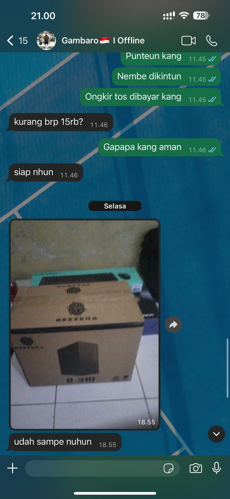 Bukti Transaksi Offline 9